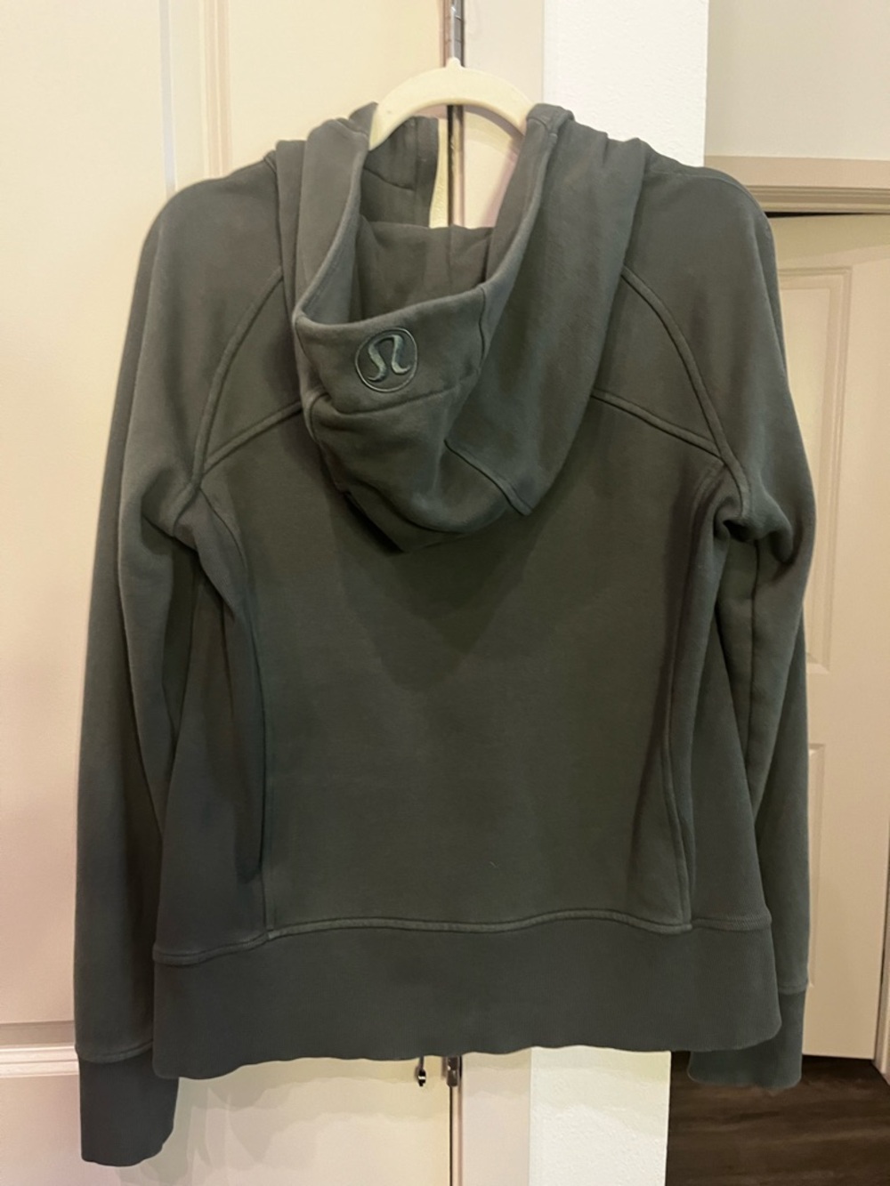 lululemon athletica dark green hoodie